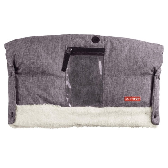 Skip * Hop Stroll & Go 3 season on call hand muff heather grey 5 star - Picture 4 of 11